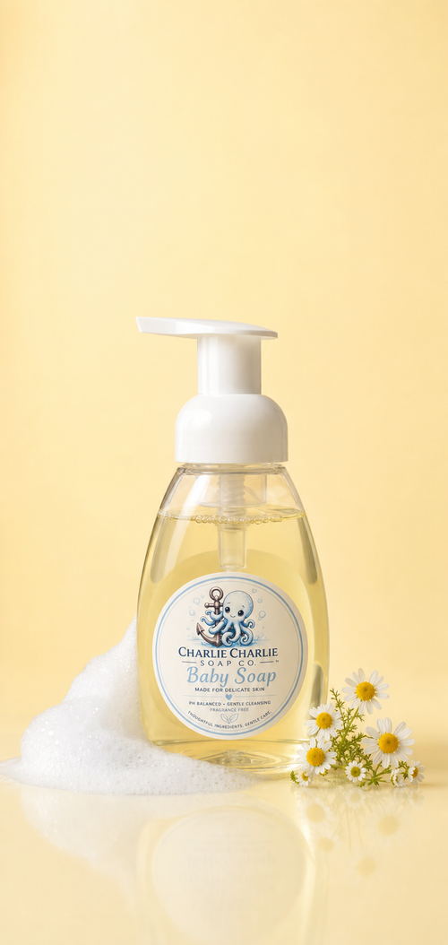Baby Charlie Baby Soap – Gentle Foaming Wash for Delicate Skin