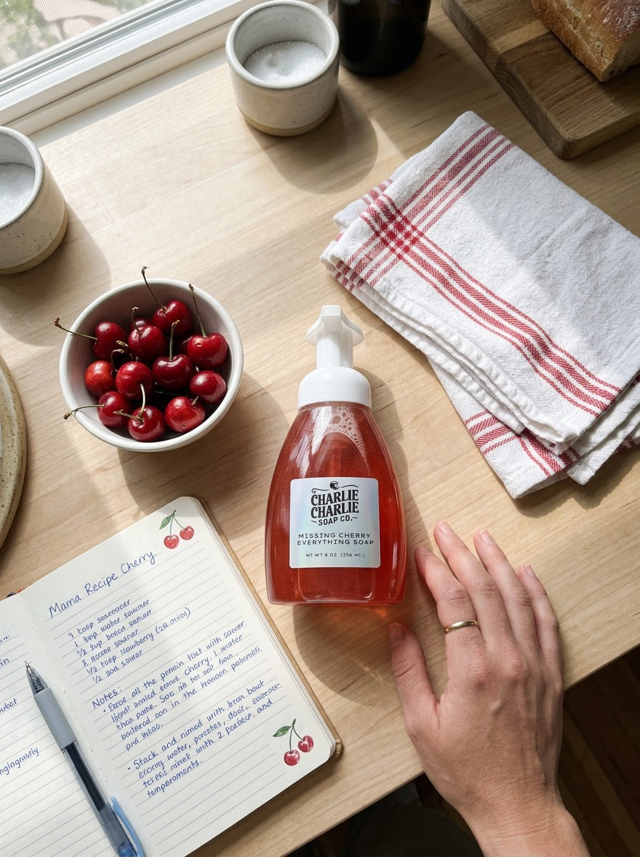 Missing Cherry Everything Soap