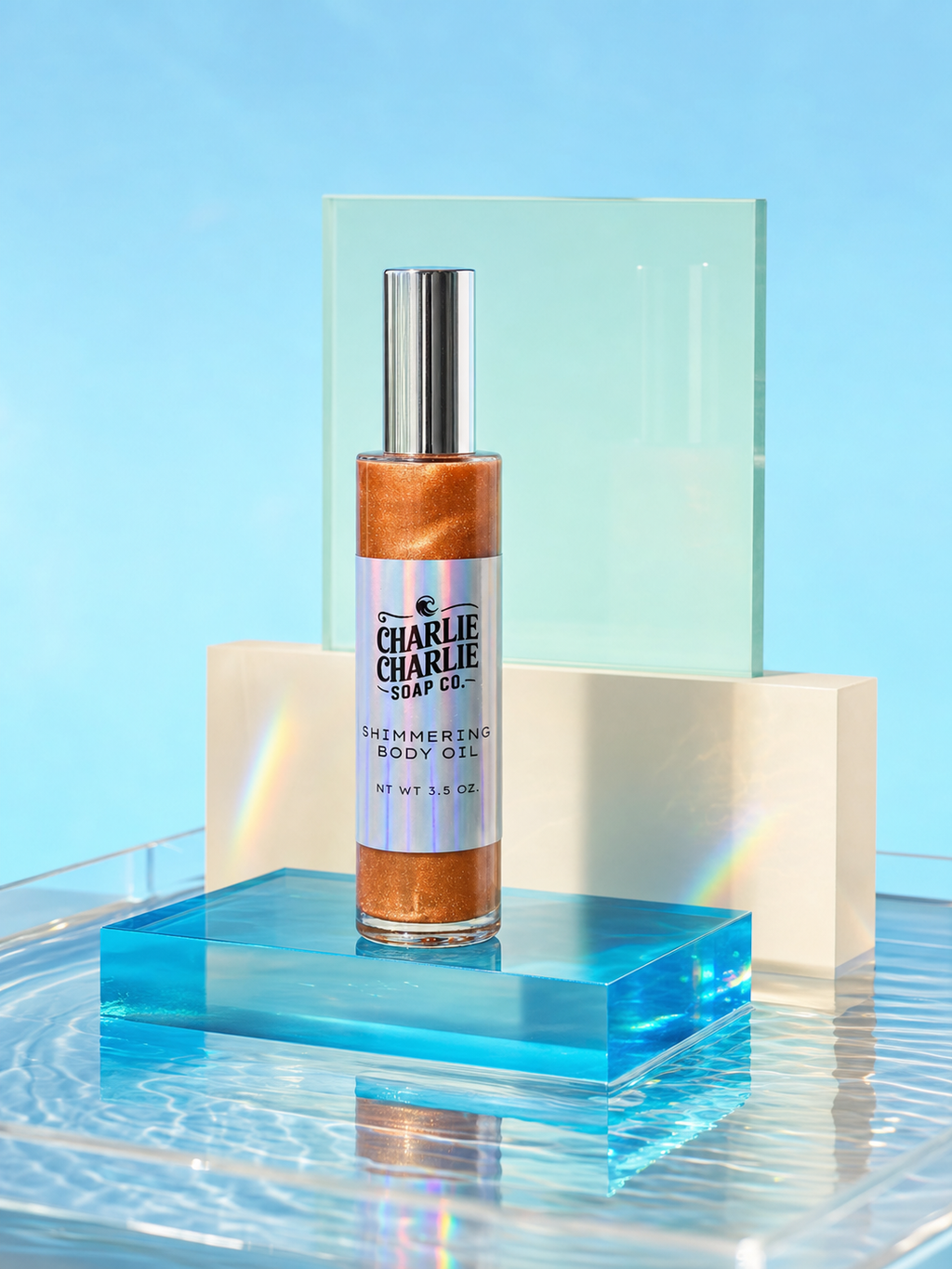 Shimmering Body Oil - Bronze Baddie