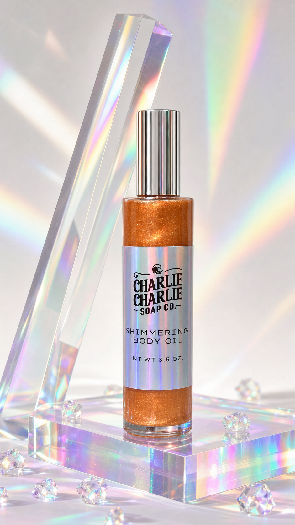 Shimmering Body Oil - Bronze Baddie