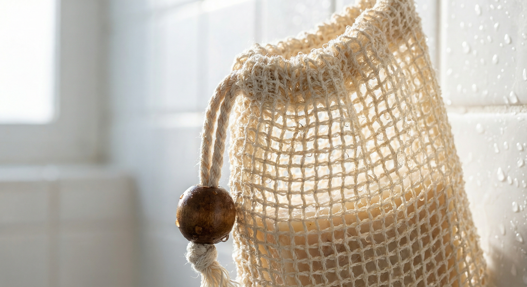 Sisal Soap Saver Bag | Natural Exfoliating Pouch for Bar Soap